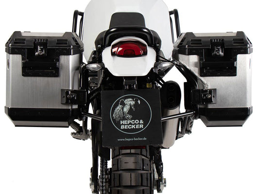 Kofferset Hepco&Becker 'Cutout' Met Rek En Xplorer Koffers Ducati Desertx '22-