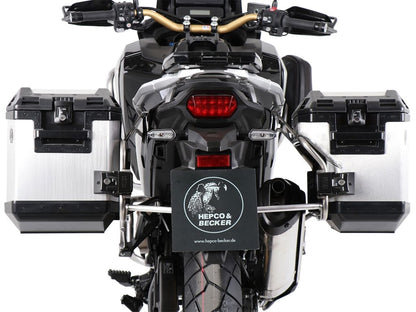 Kofferset Hepco&Becker 'Cutout' Met Rvs Rek En Xplorer Koffers Honda Crf1100L Africa Twin Adventure Sports '20-
