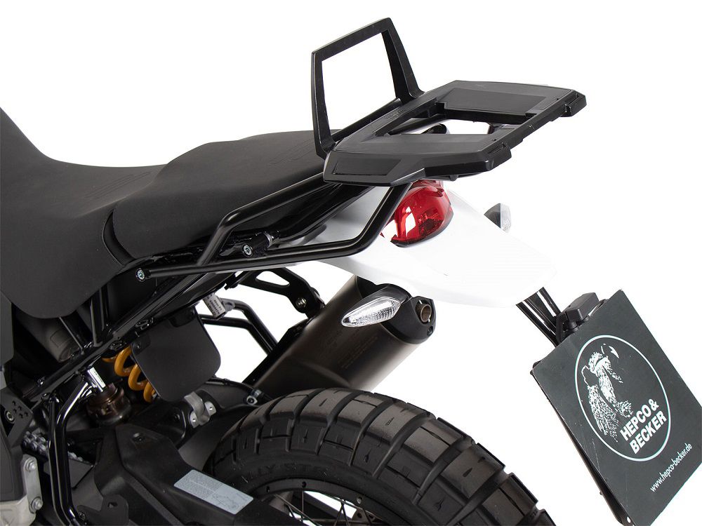 Topdrager Alurack Zwart Hepco&Becker Ducati Desertx Rally '24-