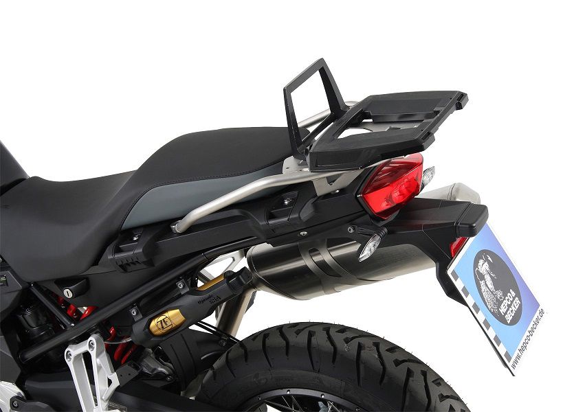Topdrager Zwart Alurack Hepco&Becker Voor Op Orig. Rvs Rek Bmw F850Gs '1823