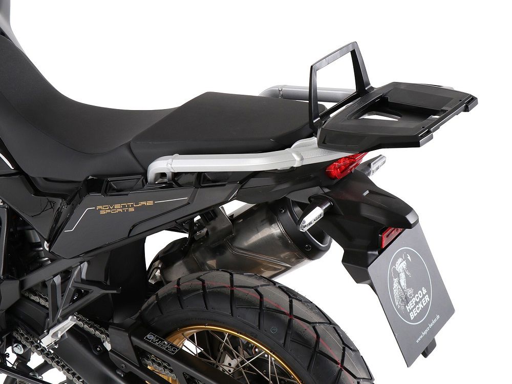 Topdrager Zwart Alurack Hepco&Becker Honda Crf1100L Africa Twin Adventure Sports '24-