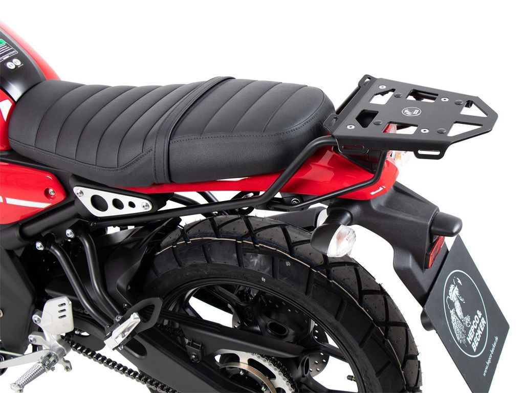 Topdrager Zwart Minirack Hepco&Becker Yamaha Xsr125 '21-
