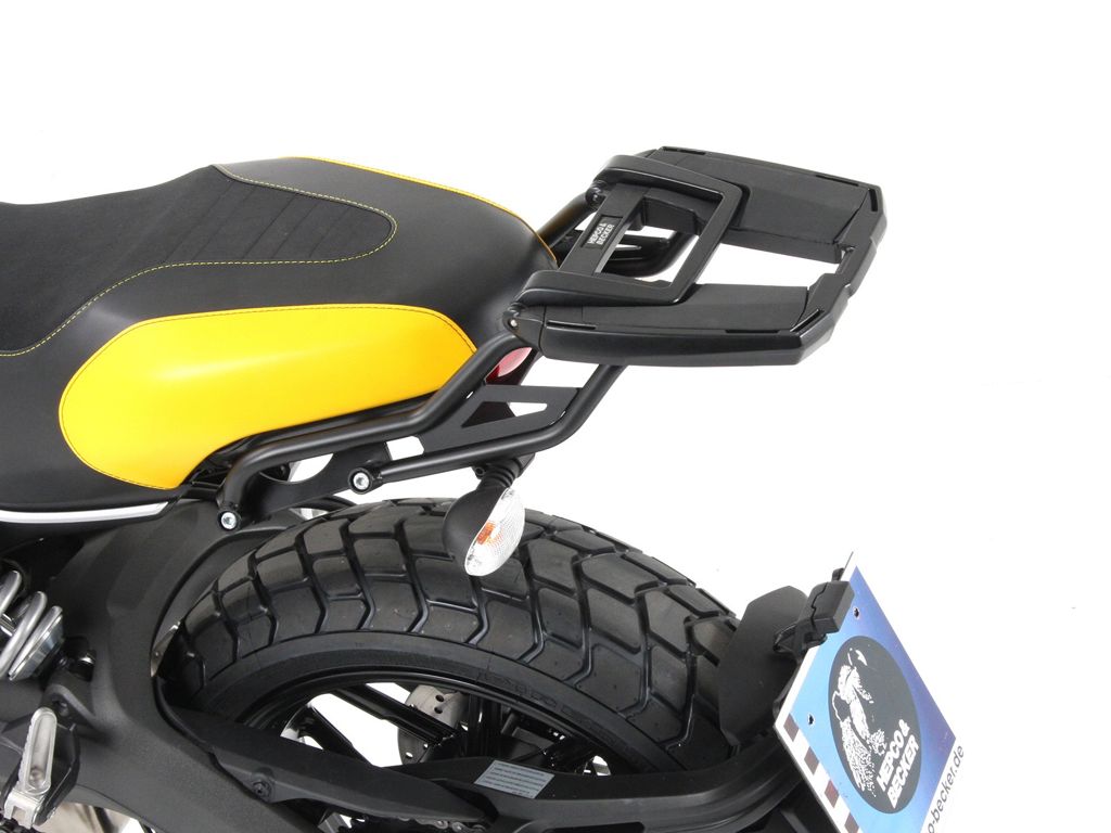 Topdrager Zwart Easyrack Hepco&Becker Ducati Scrambler '15-18