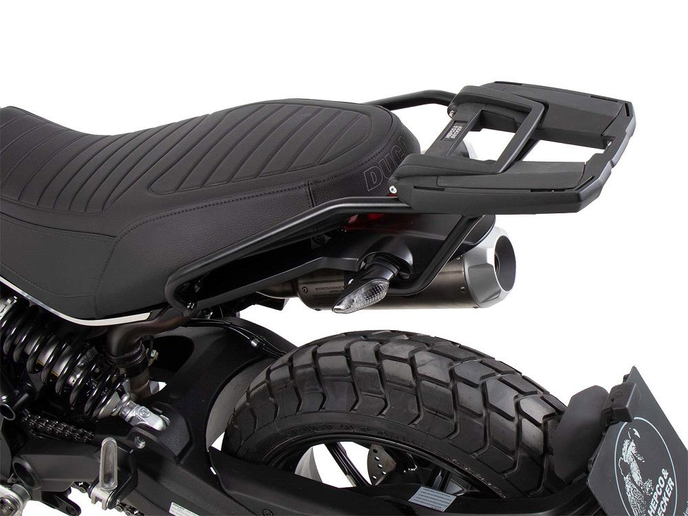 Topdrager Zwart Easyrack Hepco&Becker Ducati Scrambler 1100 Dark Pro '21-