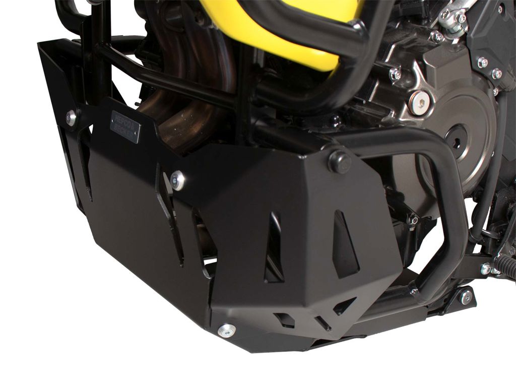Carterplaat Zwart Aluminium Hepco&Becker Suzuki V-Strom 800 De '23-