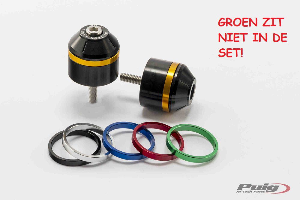 Trillingsdempers Puig model SHORT WITH RING diverse Suzuki modellen (set van 2 stuks)
