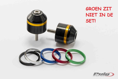 Trillingsdempers Puig model SHORT WITH RING diverse Suzuki modellen (set van 2 stuks)