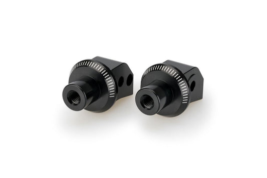 Voetsteunadapters achterzijde van Puig voor Honda CRF1100 Africa Twin / XL750 Transalp