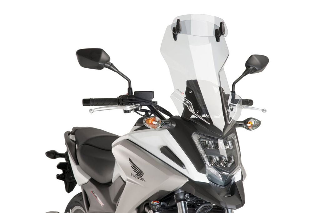 Vervangingsruit Touring Met Opzetruitje Transparant Puig Honda Nc750X '16-20