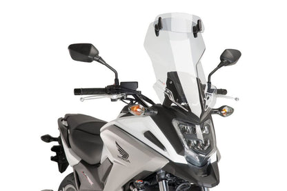 Vervangingsruit Touring Met Opzetruitje Transparant Puig Honda Nc750X '16-20