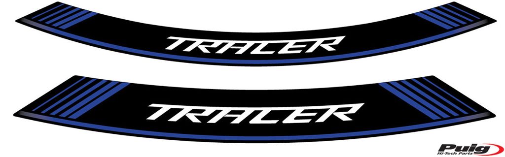 Velgsticker Puig met logo Yamaha Tracer