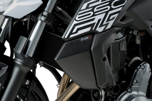 Radiator panels carbon look Puig Kawasaki Z650 '17-