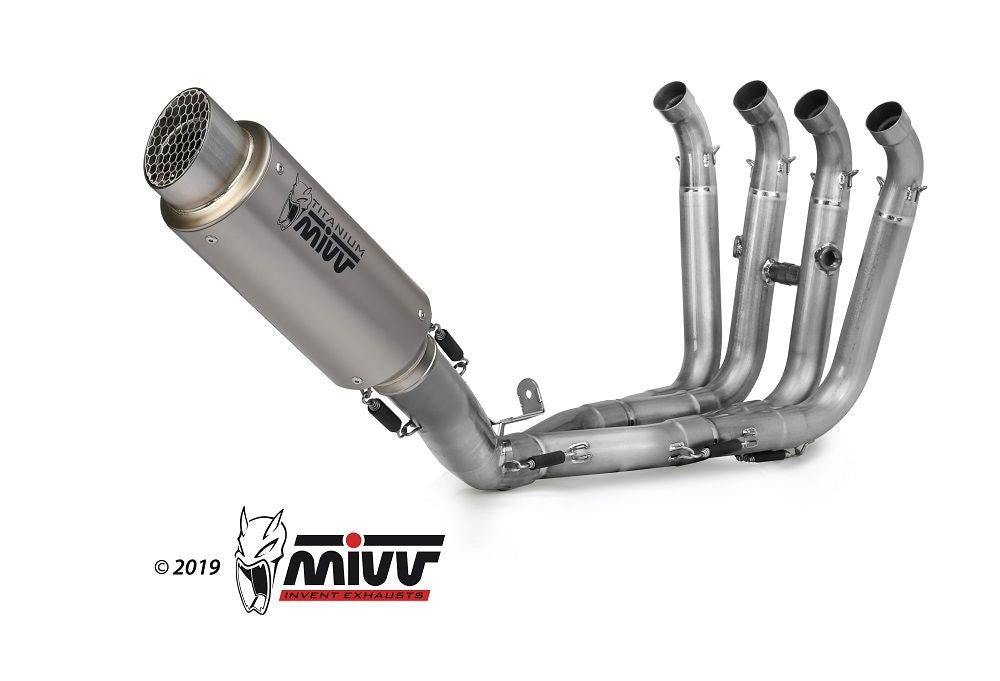 Mivv Power Steel Rvs Systeem Met Gp Pro Demper Bmw S1000Rr ’17-