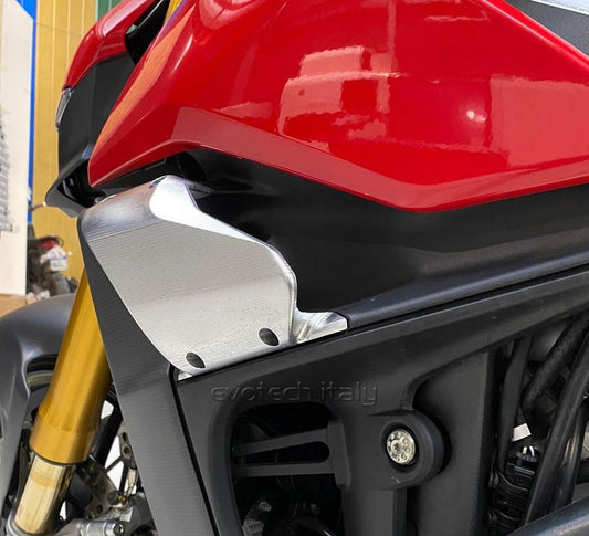 Aerodynamic winglets aluminium Evotech Ducati Streetfighter V4 S '20-