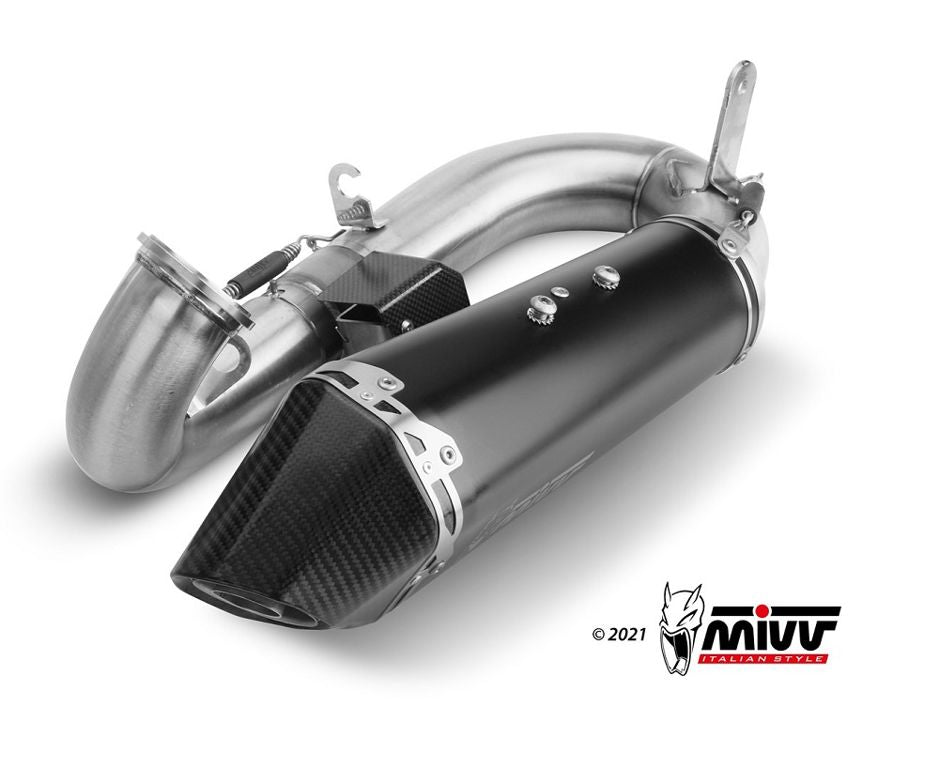 Mivv Delta Race Black Ducati Streetfighter / Panigale V2