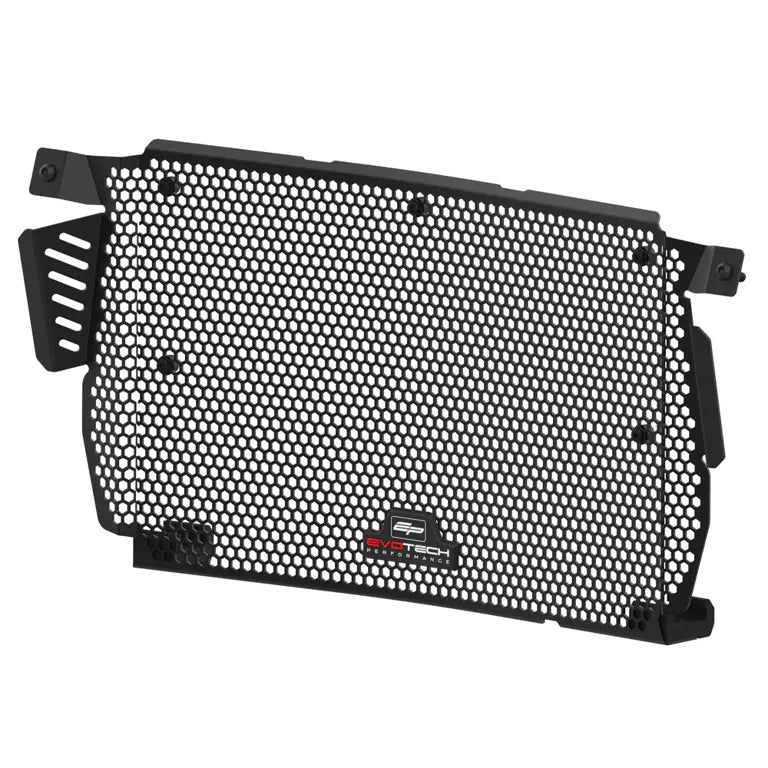 Radiatorcover Zwart Evotech Performance Ducati Hypermotard 698 Mono Rve '24-