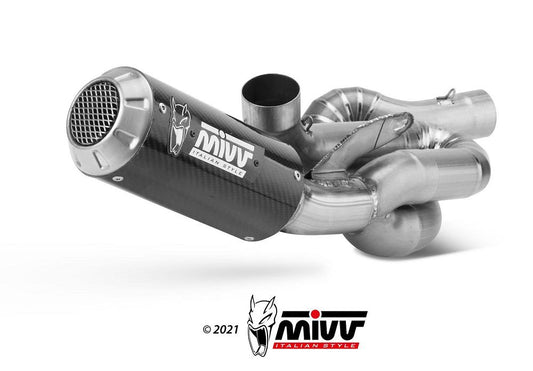 MIVV Full System EVO MK3 carbon Ducati V4 Panigale / Streetfighter