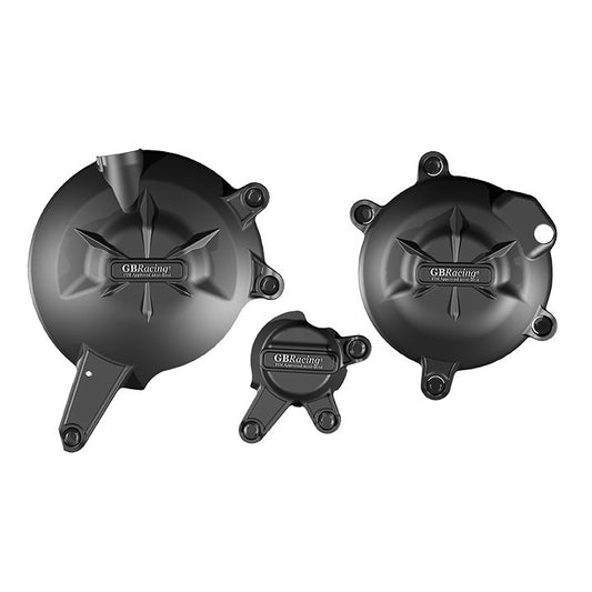 GB-Racing engine cover set Kawasaki ER6 / Versys 650 (koppeling, pulse en dynamo)