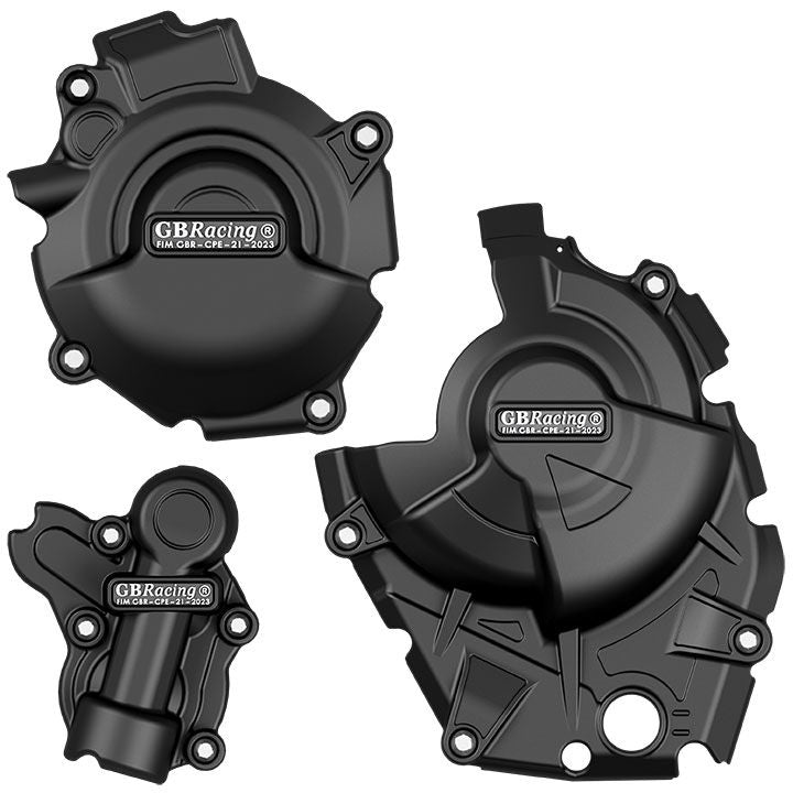 Gb-Racing Engine Cover Set Suzuki Gsx-8S / V-Strom 800De '23- (Koppeling, Waterpomp En Dynamo)