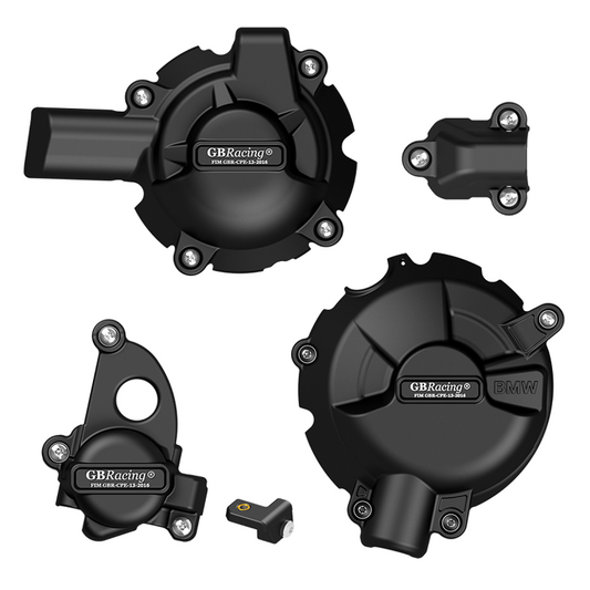 Gb-Racing Engine Cover Set Bmw S1000Rr '19- (Koppeling, Pulse, Waterpomp En Dynamo)