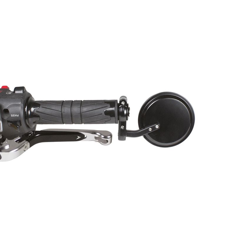 Stuureind spiegel set model Troop zwart Chaft
