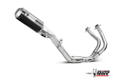 Mivv Systeem Met Mk3 Carbon Kawasaki Ninja 650 / Z650 '23- (2 Lambdas)
