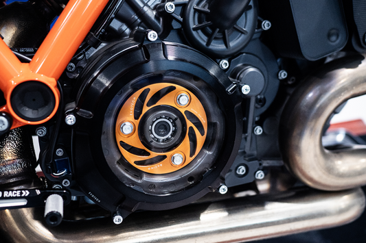 Koppeling Deksel Met Kijkglas En Koppeling Drukplaat Evotech Ktm 1390 Superduke '24-