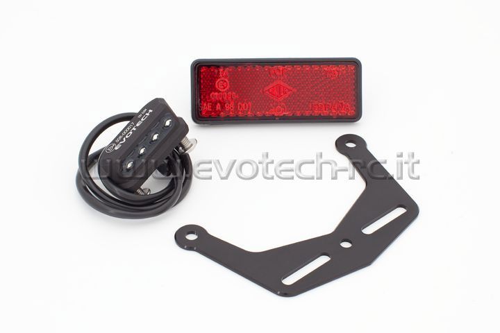 Kentekenplaat verlichting LED voor Evotech kentekenplaathouder