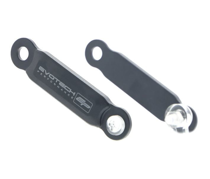 Afdekplaatjes duo voetsteunen Evotech Performance Kawasaki Z650 S '26-