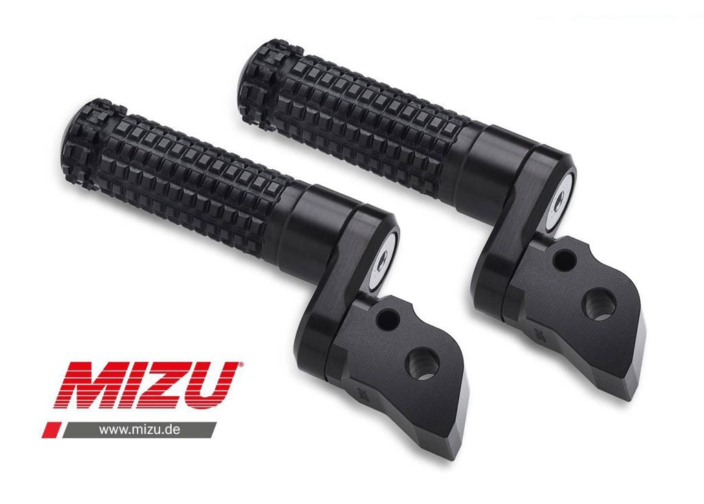 Verstelbare Flex voetsteunen voorzijde 22mm MIZU diverse GasGas / Husqvarna / KTM  modellen