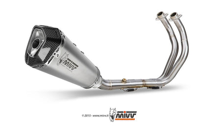 Mivv 2-1 Systeem Met Delta Race Rvs Demper Yamaha Mt-07 '14-20