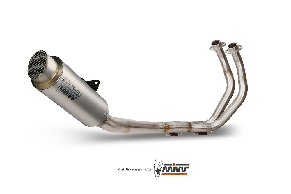 Mivv Systeem Met Gp Pro Titanium Demper Yamaha Mt-07 '14-20
