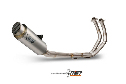 Mivv Systeem Met Gp Pro Titanium Demper Yamaha Mt-07 '14-20