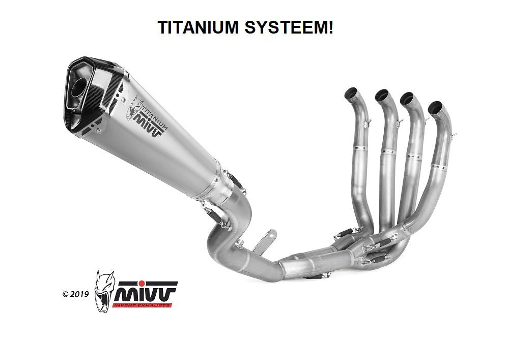 Compleet Rvs Systeem Met Delta Race Demper Kawasaki Zx10-R '16-