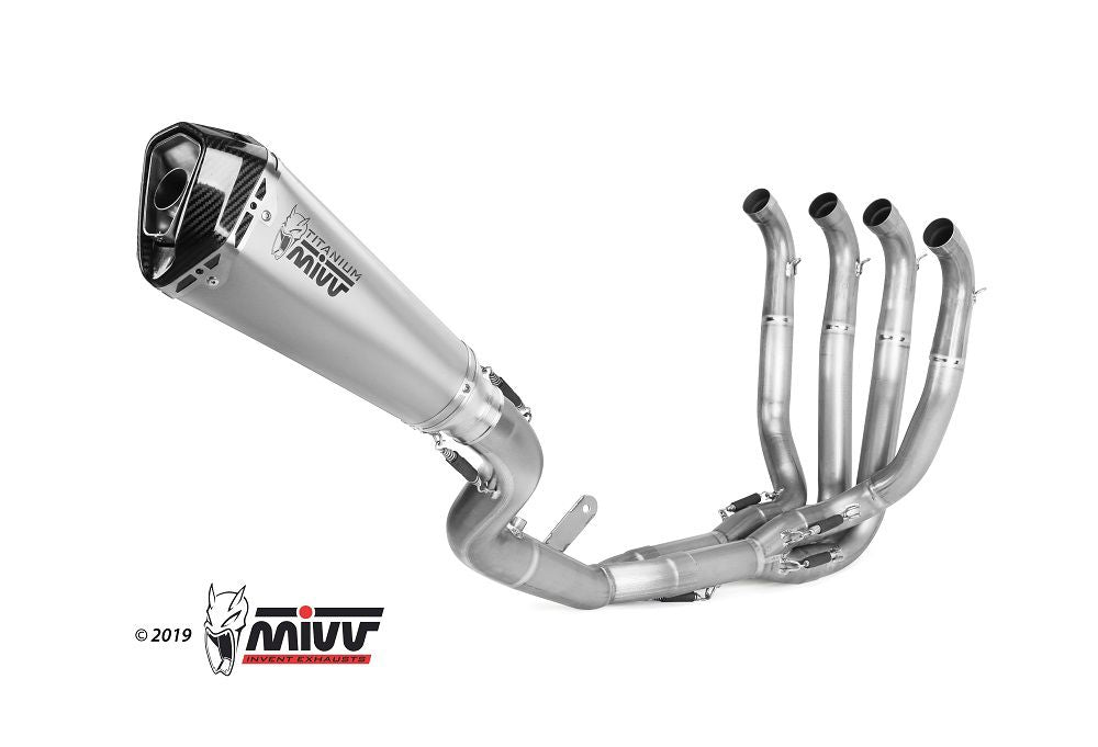 Mivv Power Evo Titanium Systeem Met Delta Race Demper Kawasaki Zx10-R '16-