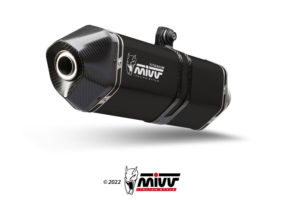 MIVV Speed Edge titanium black dempers (set van 2) Suzuki GSX-R1300 Hayabusa '21-