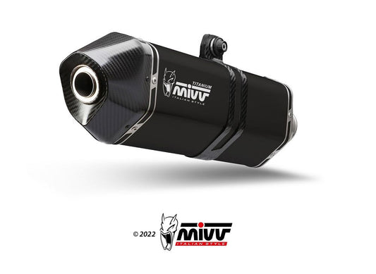 MIVV Speed Edge titanium black dempers (set van 2) Suzuki GSX-R1300 Hayabusa '21-