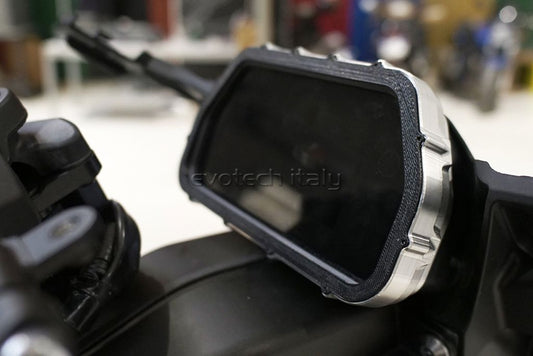 Dashboard protector mat zwart Evotech Yamaha R1 '20-