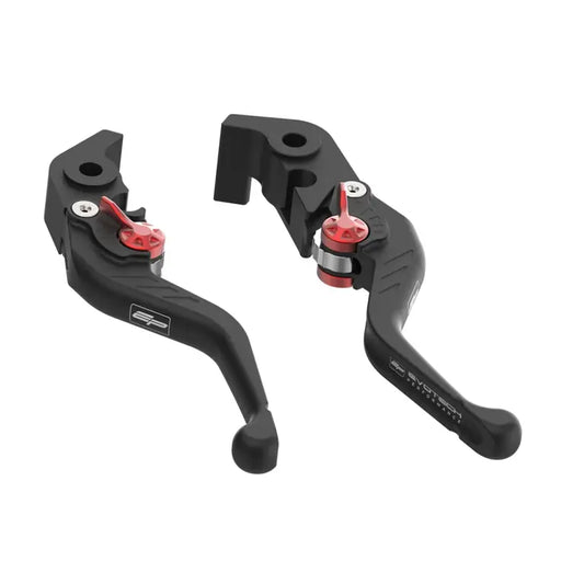 Hendel set Evotech Performance zwart/rood Ducati Panigale V4 S '18-20