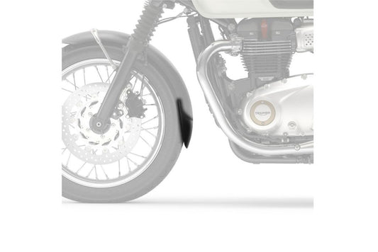 Voorspatbord verlenger Puig zwart Triumph voor diverse Triumph modellen