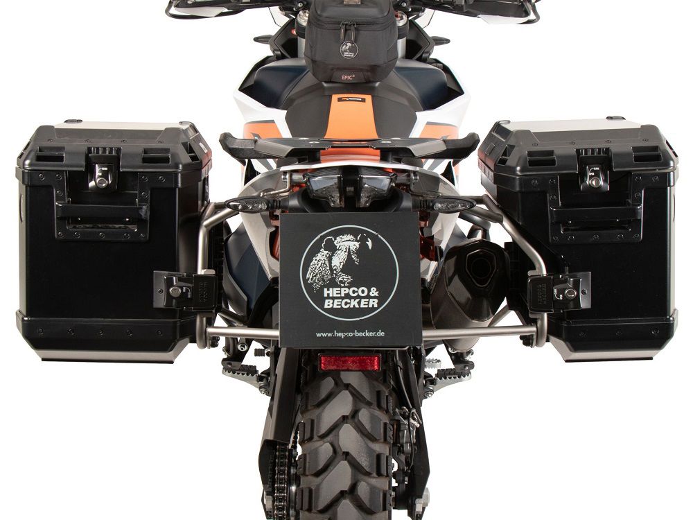 Kofferset Hepco&Becker 'Cutout' Black Ktm 790 Adventure/R '19-'21