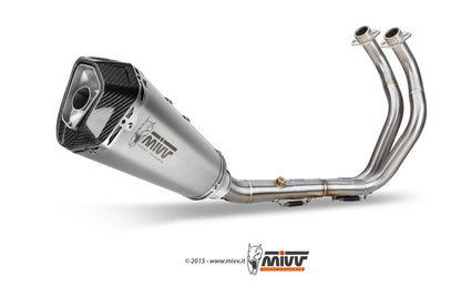 Mivv 2-1 Systeem Met Delta Race Rvs Demper Yamaha Mt-07 '21-23 (Euro 5)