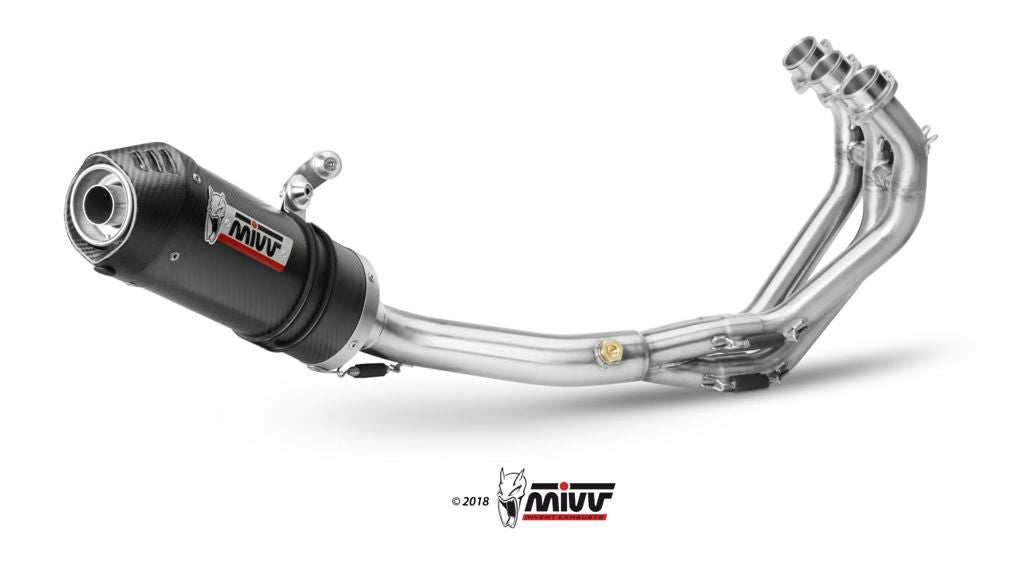 Mivv 3 In 1 Compleet Systeem Met Carbon Oval Demper Yamaha Xsr900 '16-20