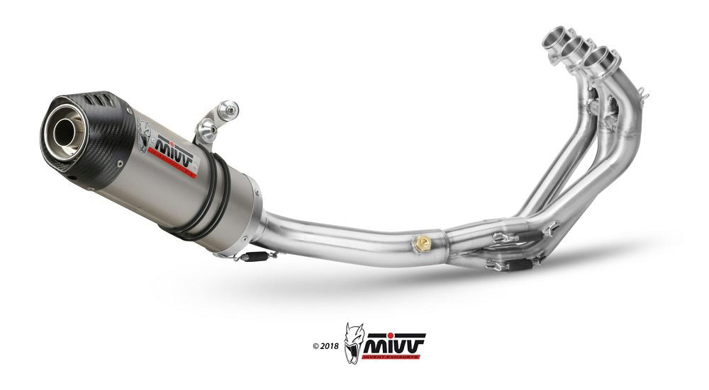 Mivv 3 In 1 Compleet Systeem Met Titanium Oval Demper Yamaha Xsr900 '16-20