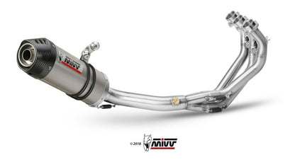 Mivv 3 In 1 Compleet Systeem Met Titanium Oval Demper Yamaha Xsr900 '16-20