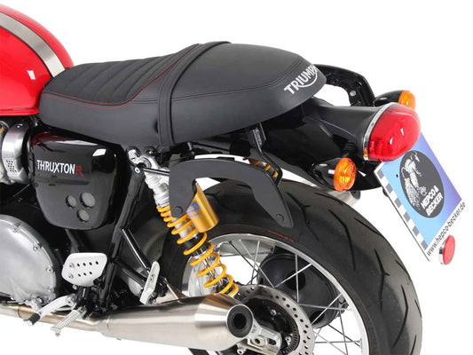 C-Bow Tasdragers Zwart Hepco&Becker Triumph Thruxton/R1200 '16+