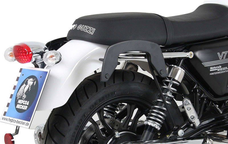 C-Bow tasdragers zwart Hepco&Becker Moto Guzzi V7 Classic/Special '08-'14