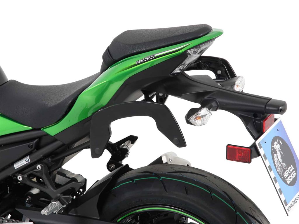 C-Bow Tasdragers Zwart Hepco&Becker Kawasaki Z900 '17-24