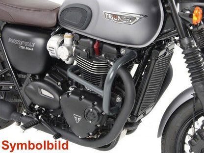 Valbeugel Chroom Hepco&Becker Triumph Bonneville T100/ Black '17-