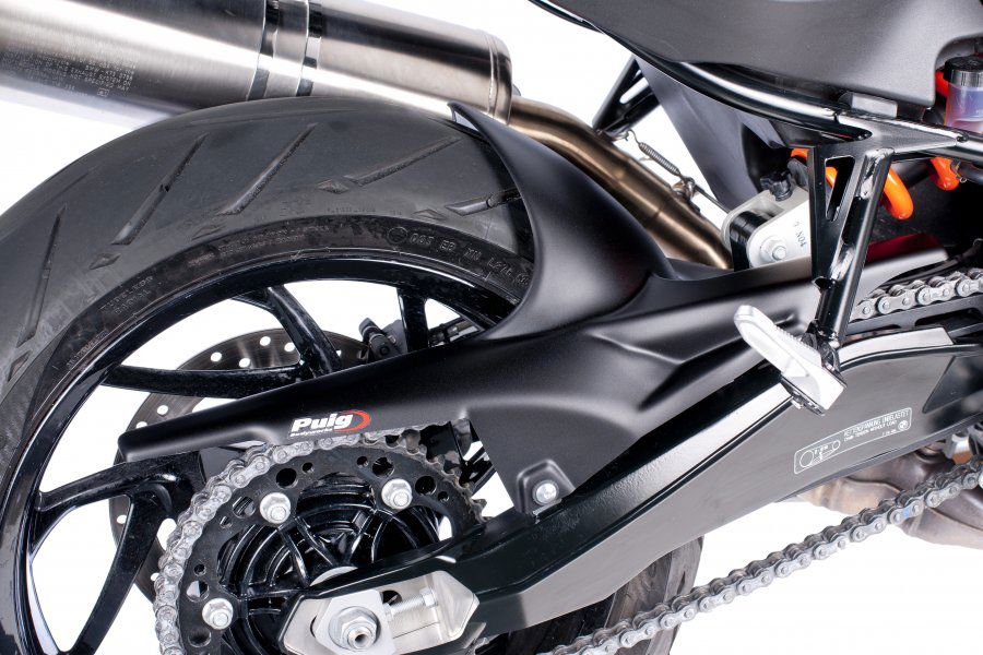 Achterspatbord Puig Mat Zwart Bmw F800R '09-